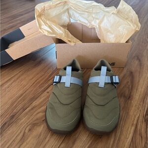 Teva Slip On Shoes ReEmber Camp Shoes Olive Women’s Shoes